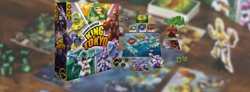 [JEU DE PLATEAU] King of Tokyo – Concours de baffes chez les monstres géants !